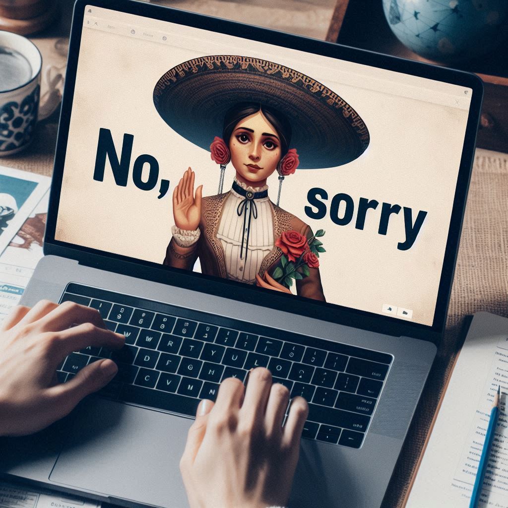 How to Say No Sorry in Spanish